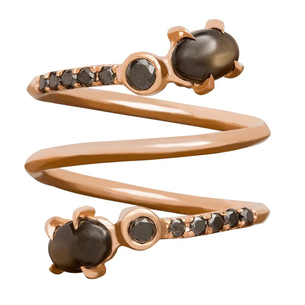 Katey Walker black diamond ring